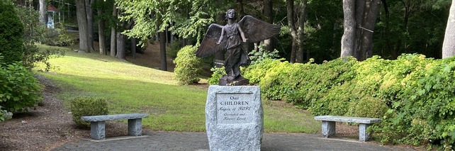The Angel of Hope statue.
